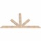 Ekena Millwork Saratoga Smooth Timber Gable Bracket, Douglas Fir, 84"W x 45"H x 1 1/2"D x 5 1/2"F, 13/12 Pitch GBW084X45X0206SAR00SDF - alternate 2